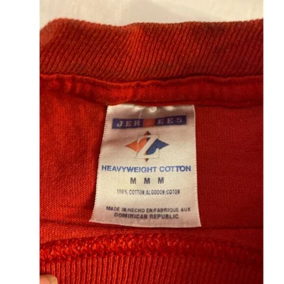 Y2K College Sports Graphic Tee Central Missouri State Mules Jerzees M - Picture 3 of 4